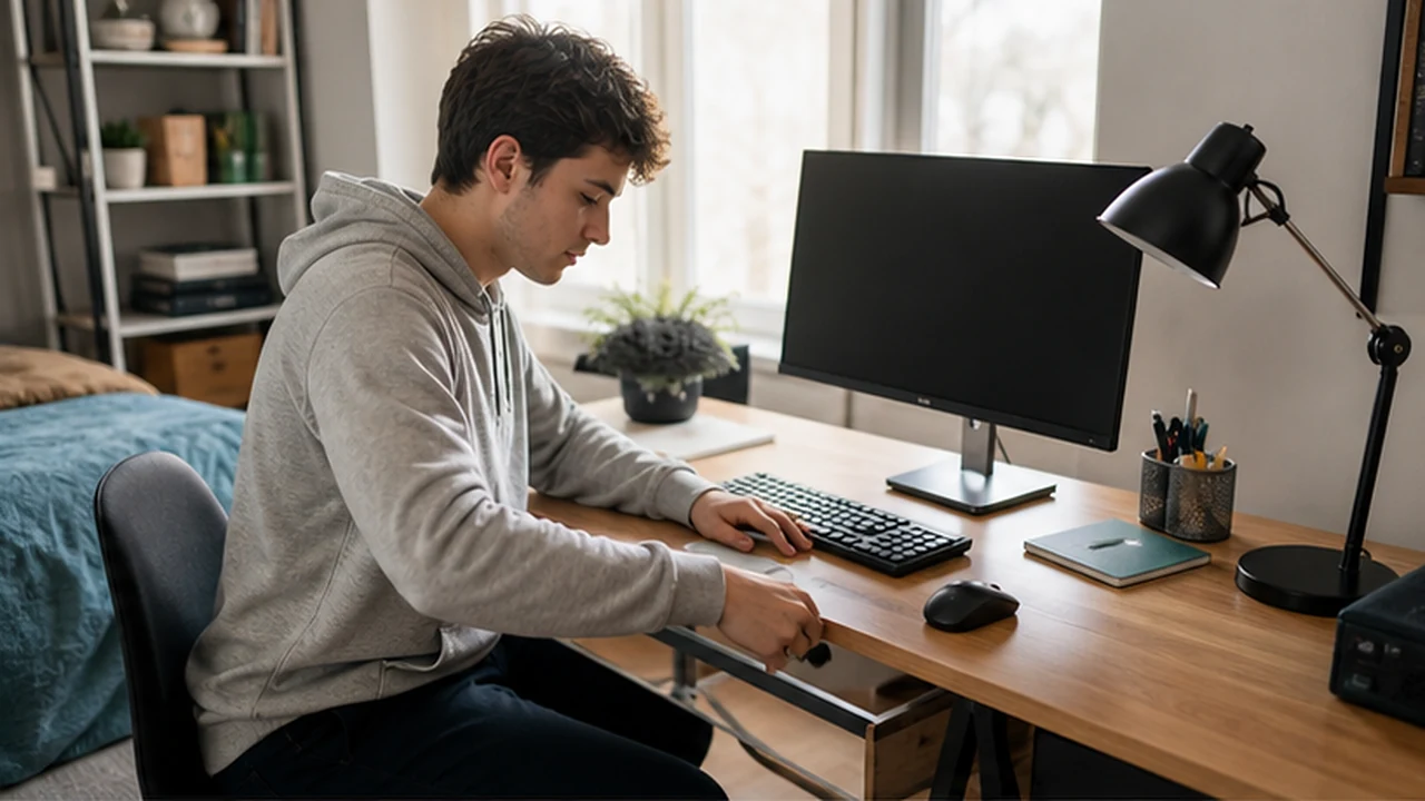 A real-life scene illustrating how to choose a monitor for photo editing at home