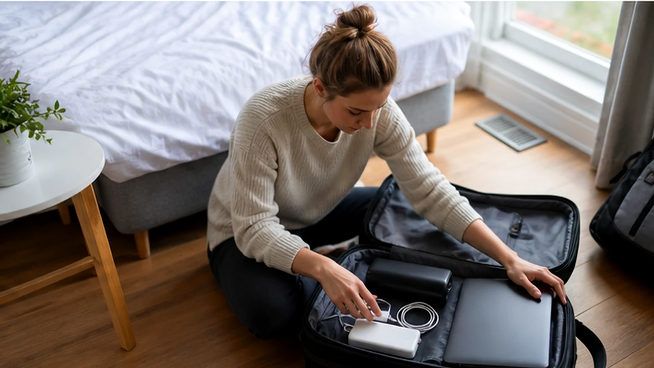 A lifestyle scene for A Power Bank Guide for Weekend Travel