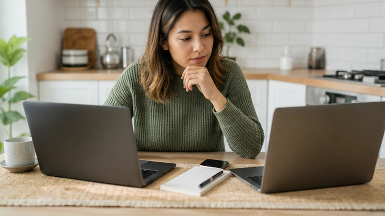 A lifestyle scene for Choosing a Webcam for a Small Home Office